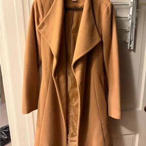 Michael Kors Women’s Wrap Coat in Camel